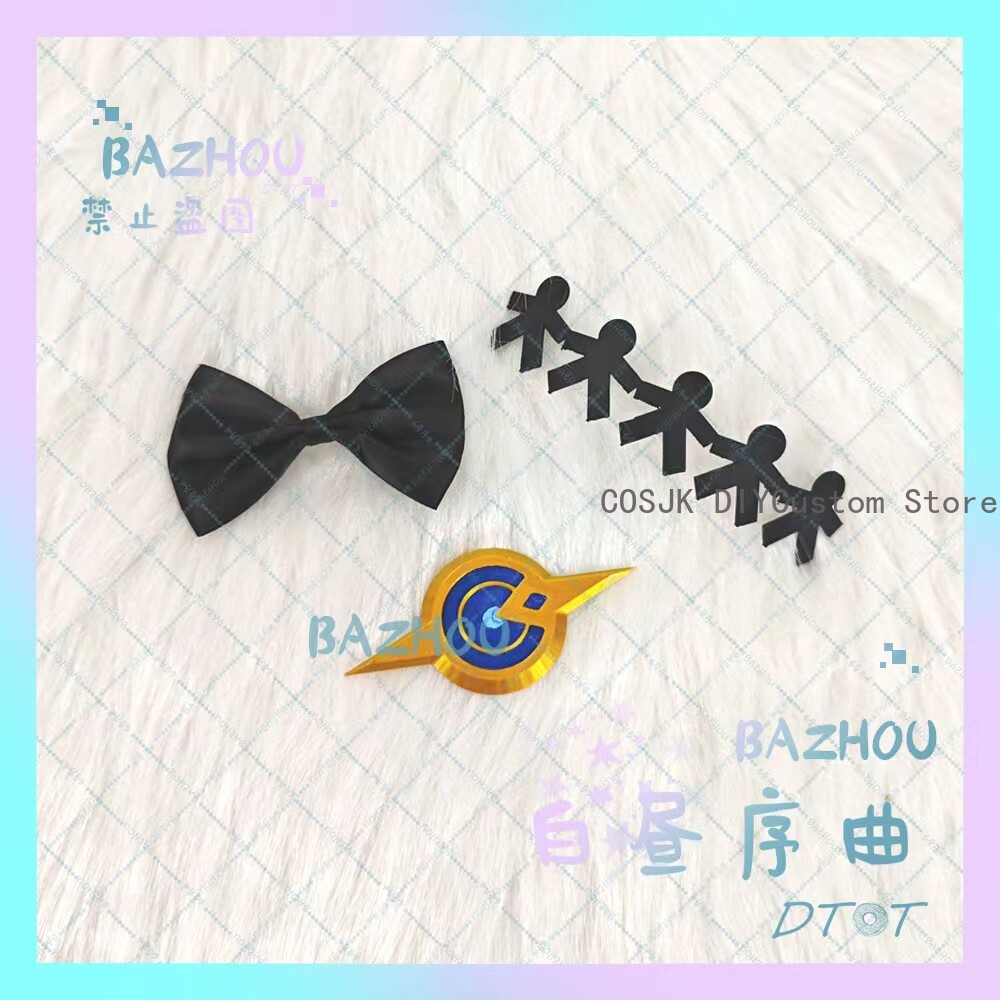 Cosplay Prop Bow - Accessoire de cheveux Arc de Tartaglia