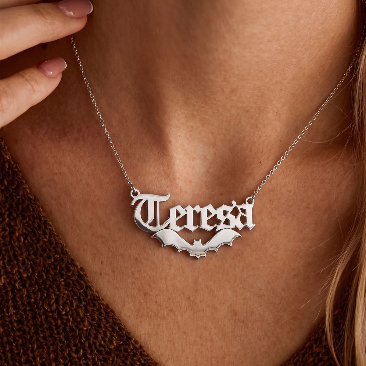 Collier personnalisé en acier  - Cosplay Bat Prop avis et prix