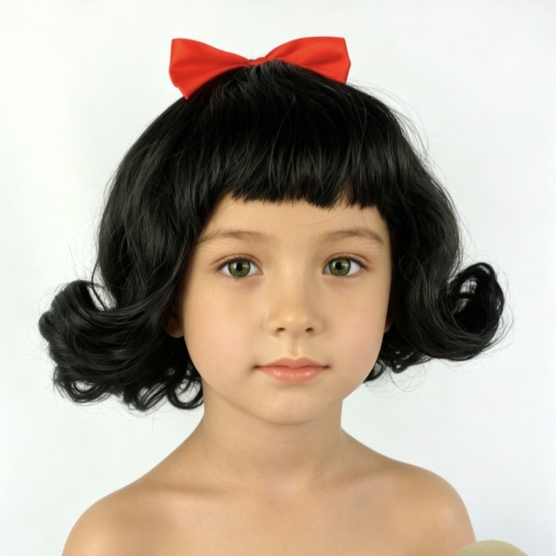 Perruque de princesse Blanche- - Cosplay Prop Bow avis et prix