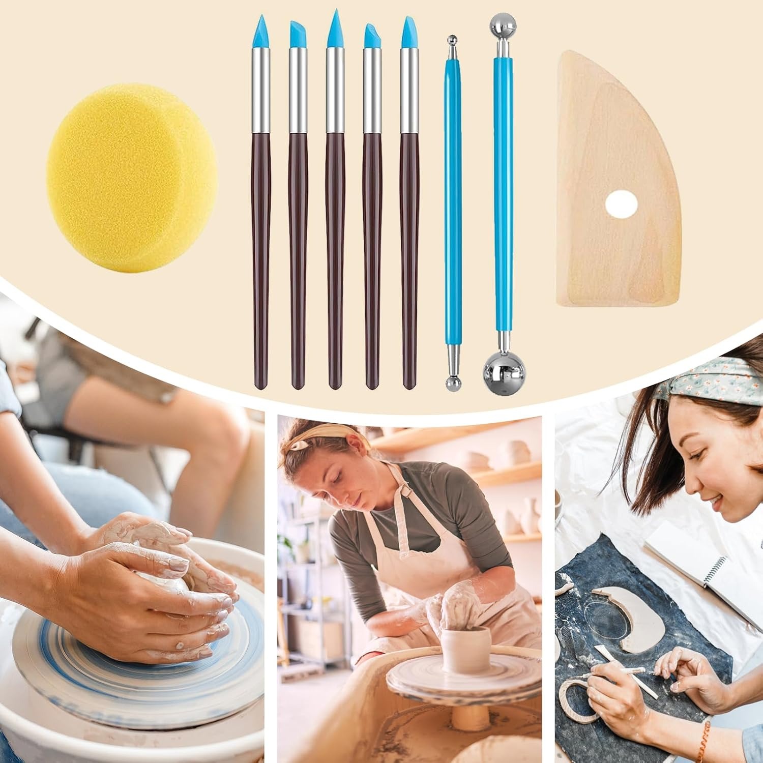 31 pièces/ensemble Art céramiq - Craft Knife Set avis et prix