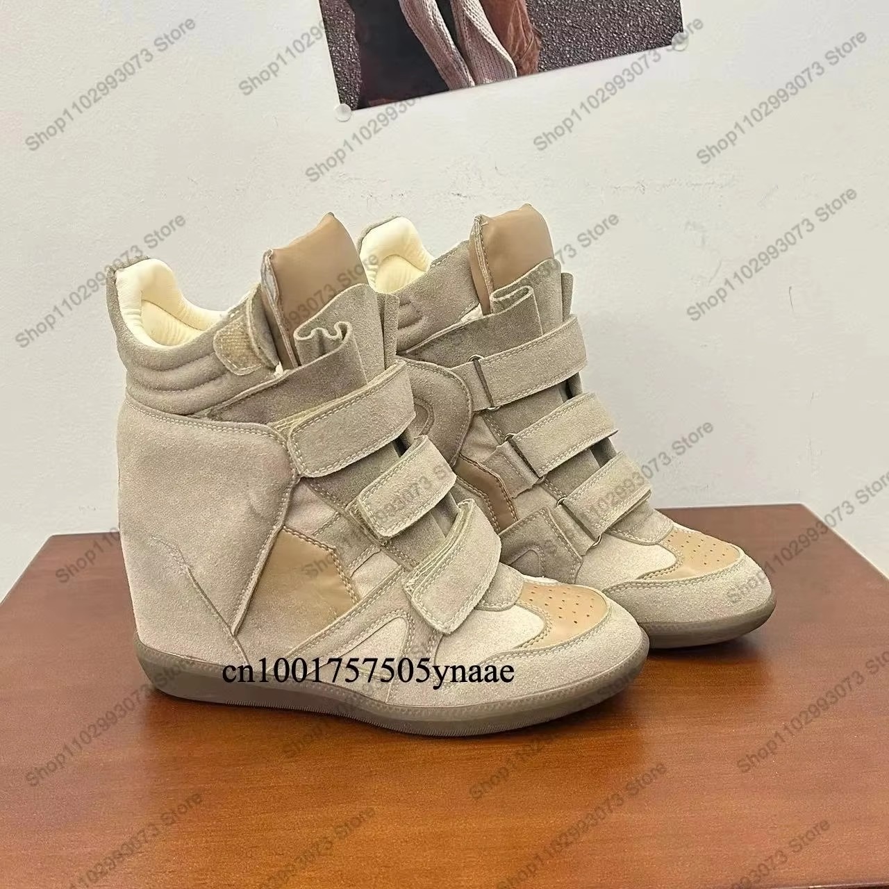 Baskets montantes à talon comp - Velcro Hook Loop avis et prix